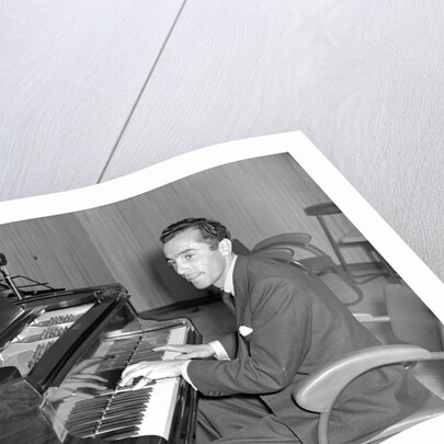 Al Martino at BBC Aeolian Hall by Harry Hammond