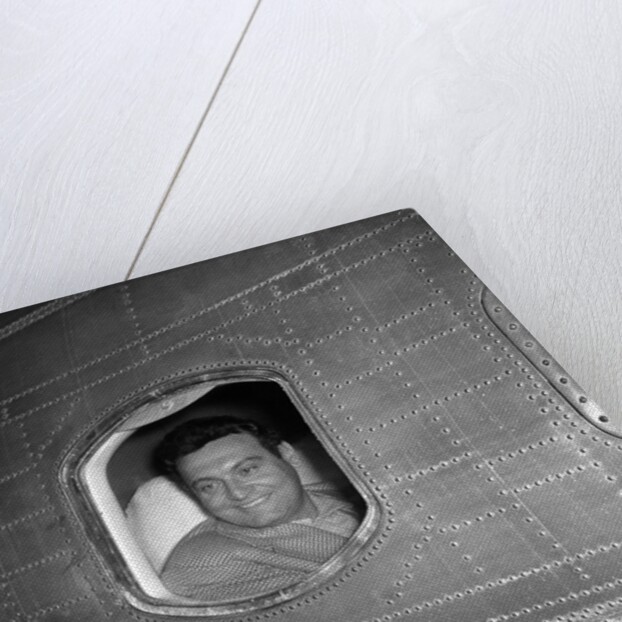 Frankie Laine arriving at London Airport by Harry Hammond