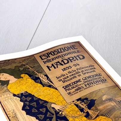 Esposizione Internazionale di Madrid by Eugène Grasset