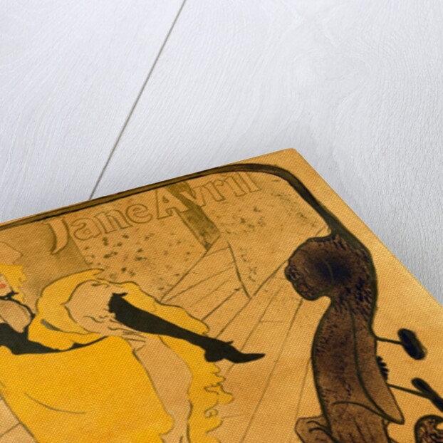 Jane Avril by Henri de Toulouse-Lautrec