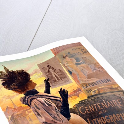 Exposition du Centenaire de la Lithograph by Frédéric Hugo d'Alési