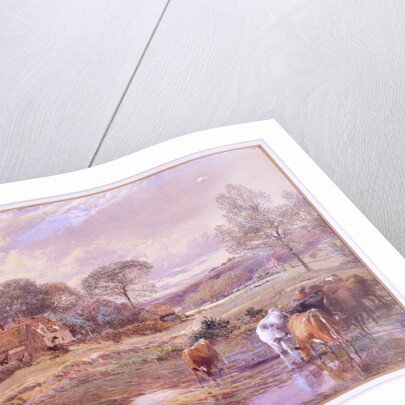 Watering Place by Myles Birket Foster