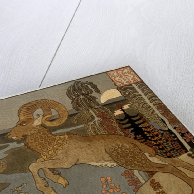 Mountain Goat by Ivan Iakovlevich Bilibin