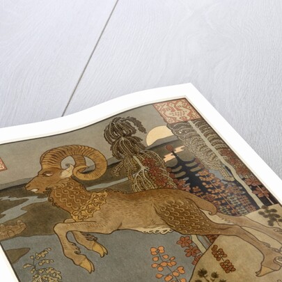 Mountain Goat by Ivan Iakovlevich Bilibin