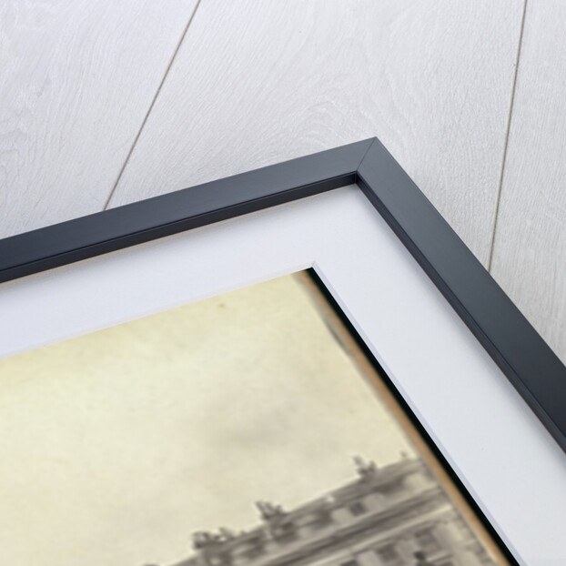 Stone Lion, Trafalgar Square, London by Francis Frith & Co.