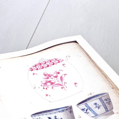 Pages from the Original Drawing Book of the Leeds Pottery manufacturers Hartley & Green by Anonymous