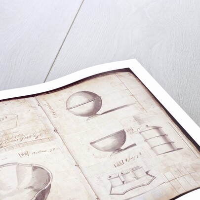 Pages from the Original Drawing Book of the Leeds Pottery manufacturers Hartley & Green by Anonymous