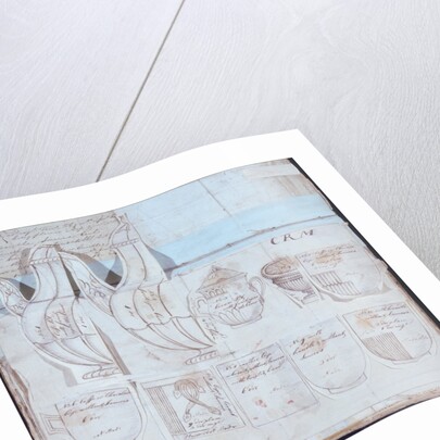 Pages from the Original Drawing Book of the Leeds Pottery manufacturers Hartley & Green by Anonymous