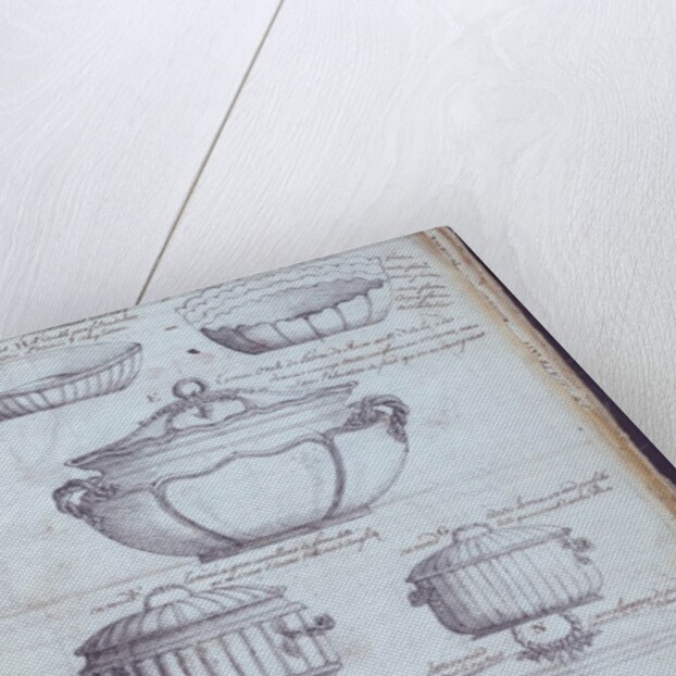 Pages from the Original Drawing Book of the Leeds Pottery manufacturers Hartley & Green by Anonymous