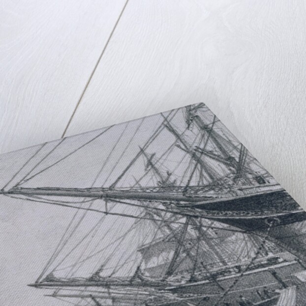 East India and West India Docks: Sailing Ships by Thomas Robert Way