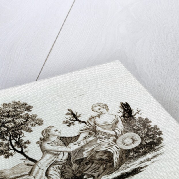 Man Courting a Woman by Anonymous