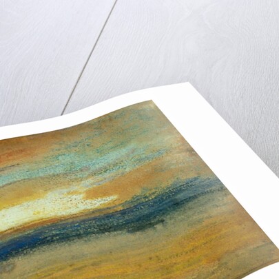 Shore scene, Sunset by Joseph Mallord William Turner