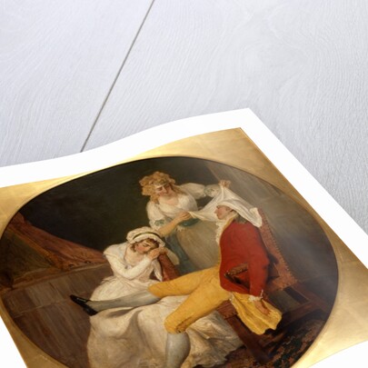 Lady Easy`s Steinkirk, a scene from Act V of The Careless Husband by Francis Wheatley