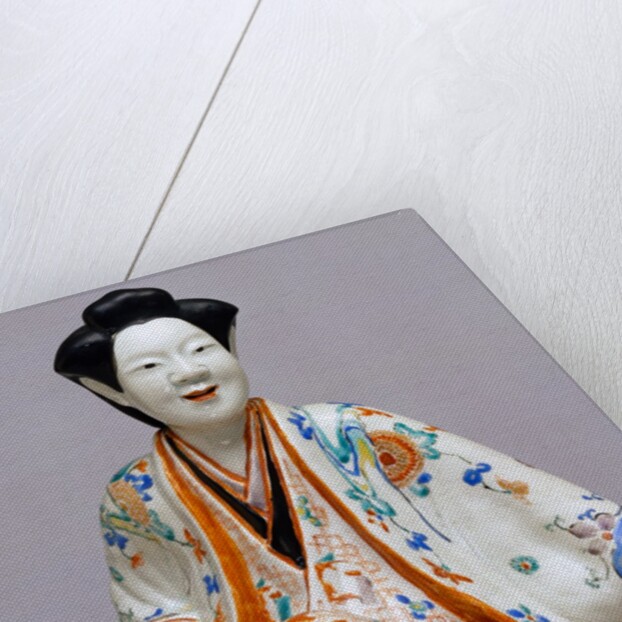 Figure of a Seated Courtesan. Arita, Japan, 19th century by Unknown