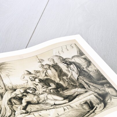 Queen Eleanor Sucking the Poisoned Wound of King Edward I by John Linnell II