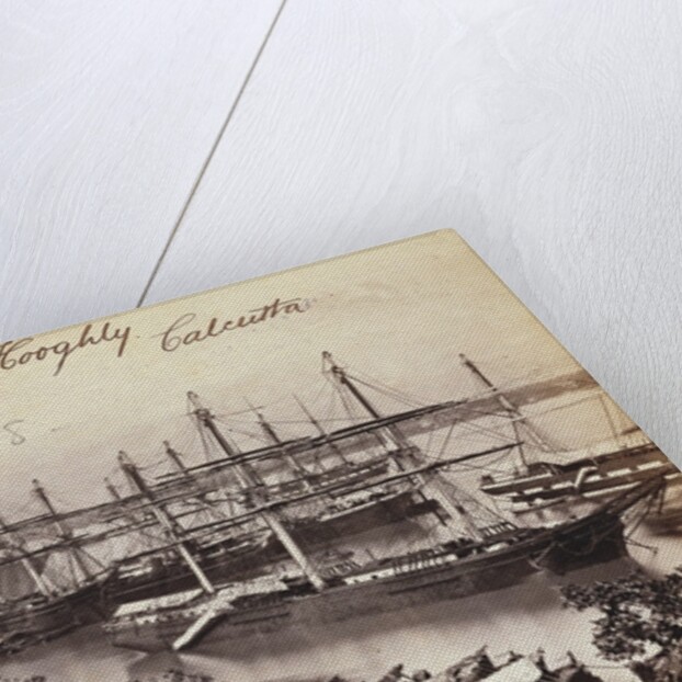 Ships on the Hooghly by Francis Frith