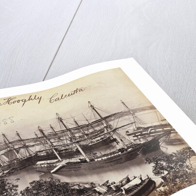 Ships on the Hooghly by Francis Frith