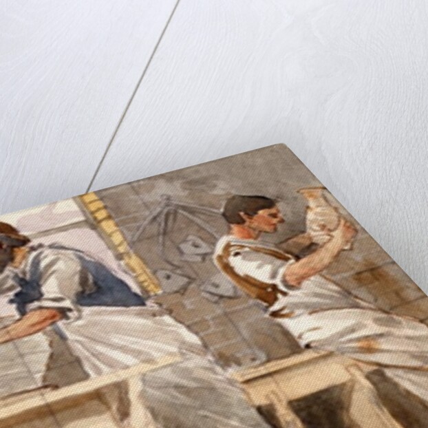 Throwers at work by William Rowe