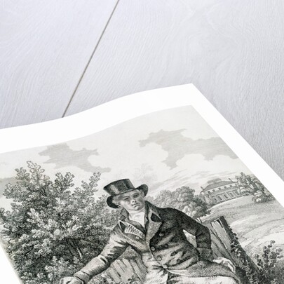 The late Henry Holland Esquire view Hans Place by George Garrard