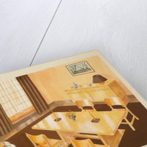 Design for a Dining Room by G.H. Wooler