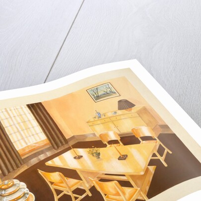 Design for a Dining Room by G.H. Wooler