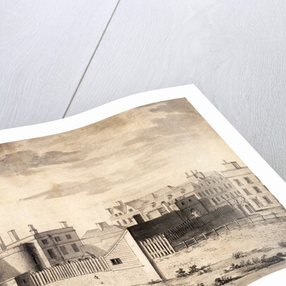 Prospect of the Entrance of the Tower of London by Paul Sandby