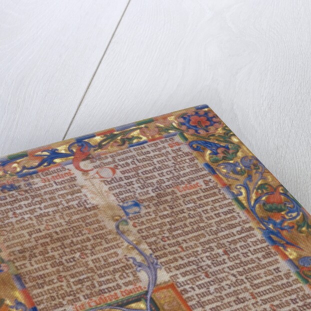 Leaf from The Giltlingen Missal by Conrad Wagner