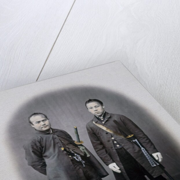 Modern officers by Felice Beato