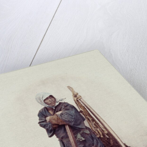 A workman by Felice Beato