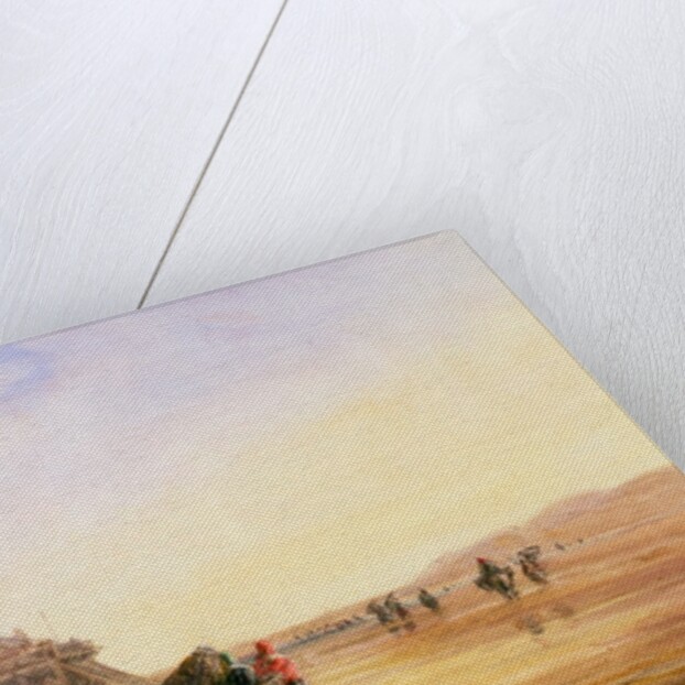 The Fort Rouge at Calais with Shrimpers by David Cox