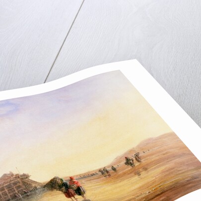 The Fort Rouge at Calais with Shrimpers by David Cox