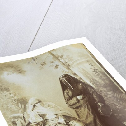 Femme Arabe and femme Turque in traditional costume by Unknown