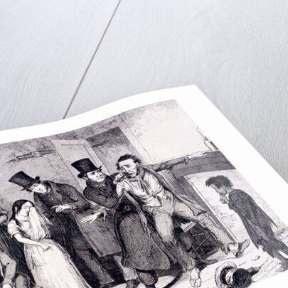 The Husband kills the wife by George Cruikshank