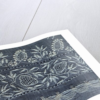 Handkerchief, detail by Unknown