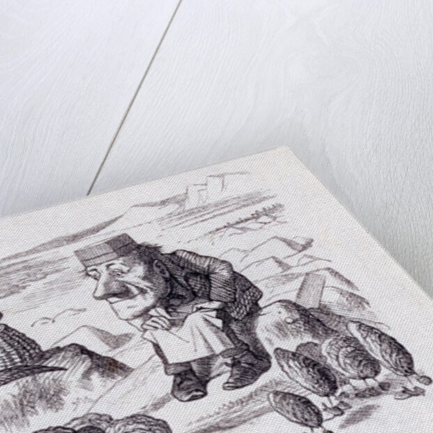 The Walrus, The Carpenter and The Oysters by John Tenniel