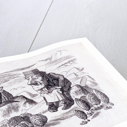 The Walrus, The Carpenter and The Oysters by John Tenniel