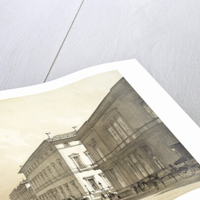 The Club Houses of Pall Mall by Thomas Shotter Boys