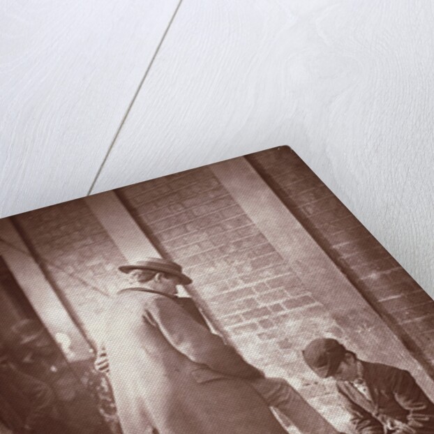 The Dramatic Shoe-black, from Victorian London Street Life by John Thomson