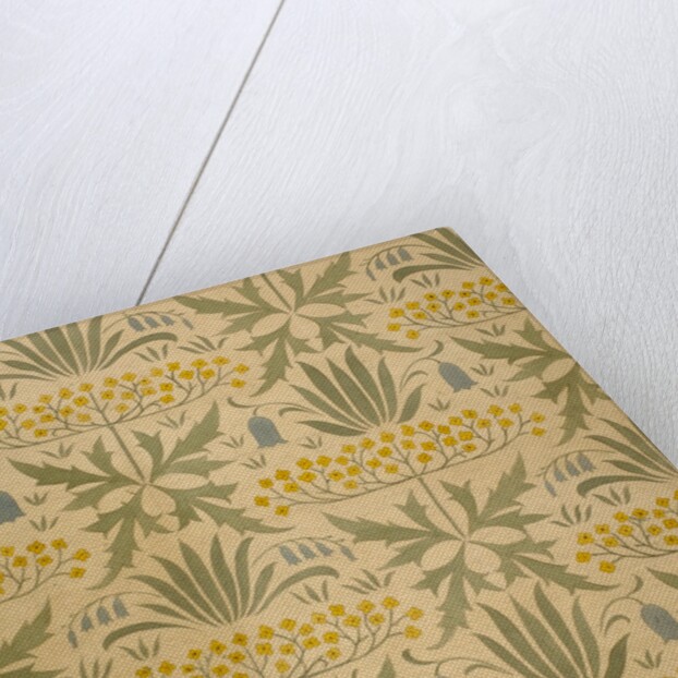 Design for Hemlock wallpaper by Charles Francis Annesley Voysey