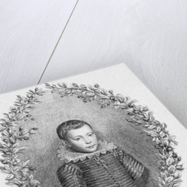 John Milton aged 10 by Anonymous