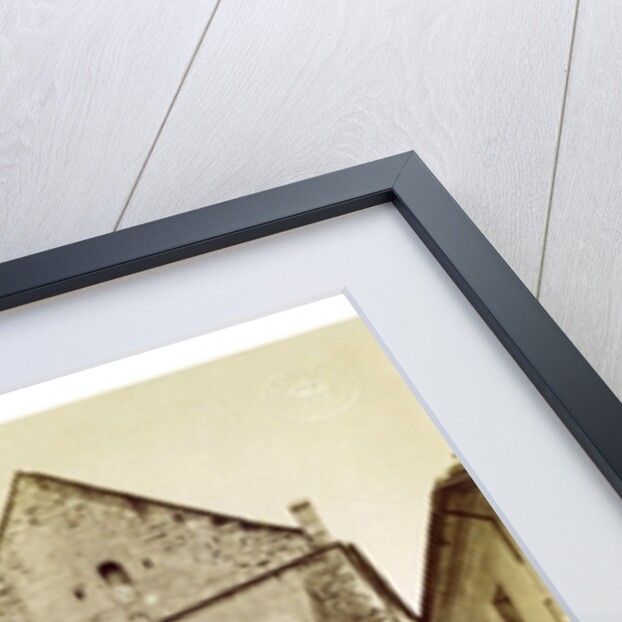 Longpont Church by Jean-Eugene-Auguste Atget