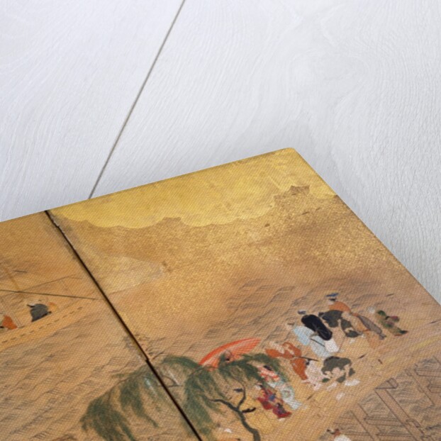 Six-fold Screen. Japan, early 18th century by Anonymous