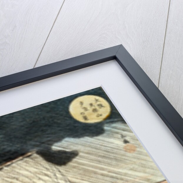 Storm in Tempozan Harbour by Yashima Gakukei