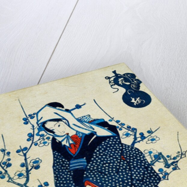 Evening Plum Blossom by Keisai Eisen