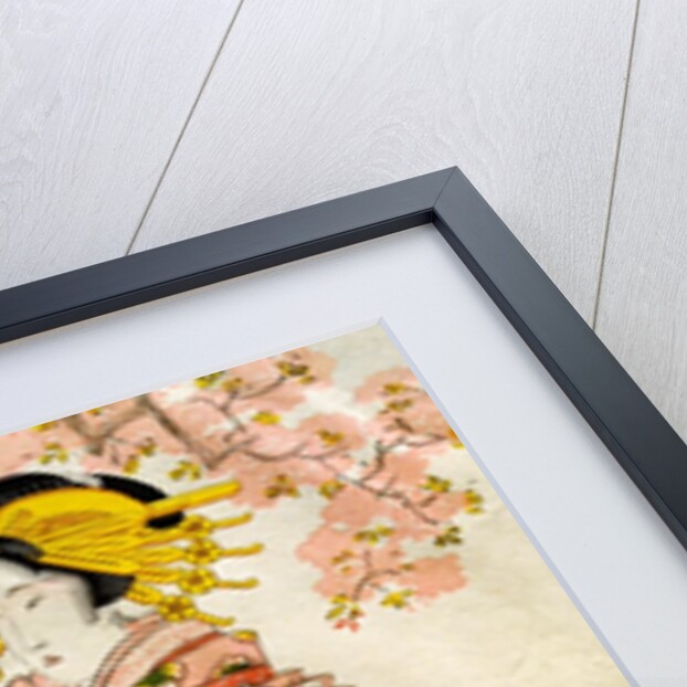 Beauties of the Yoshiwara at Daikoku House by Keisai Eisen