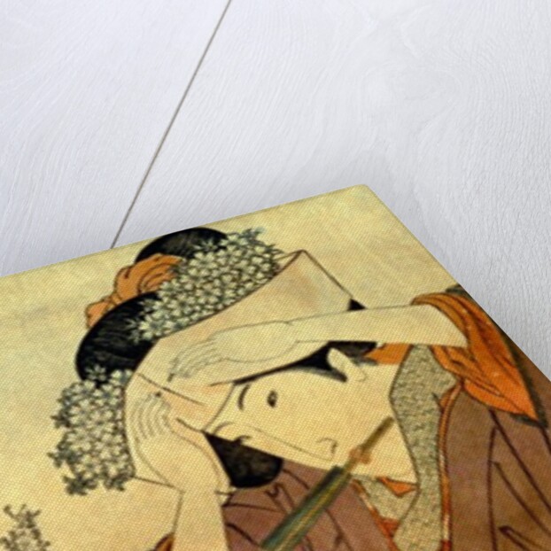 Girl at her Toilet by Tachibana Minko