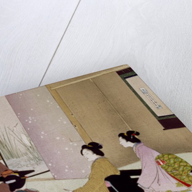 The Tea Ceremony by Mizuno Toshikata