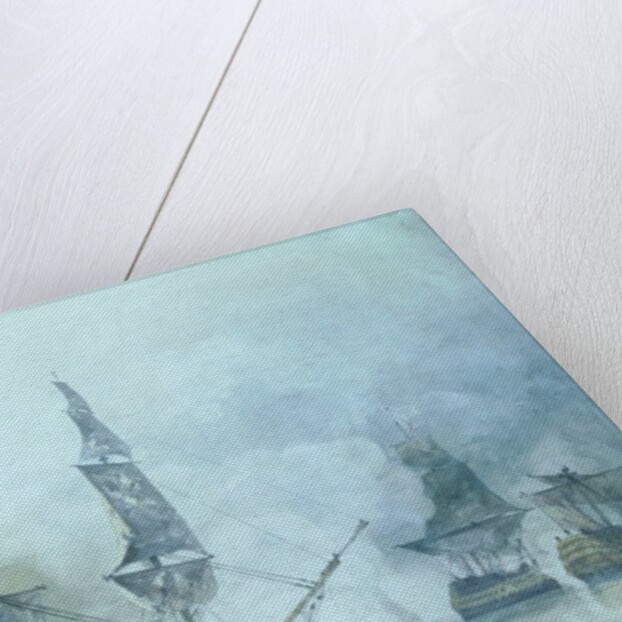 The Victory at The Battle of Trafalgar by John Constable