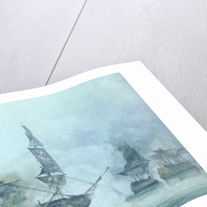 The Victory at The Battle of Trafalgar by John Constable