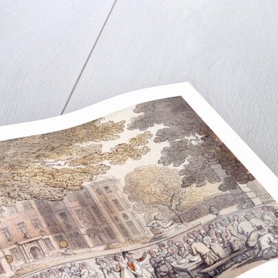 A Party in the Grounds of Ham House by Thomas Rowlandson